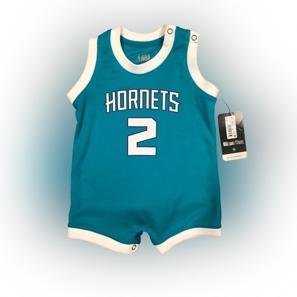 LaMelo Ball Jersey #2 Baby One Piece Onesie Charlotte‎ Hornets NWT 6-9 months - Picture 1 of 2